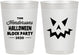 Personalized Halloween 10 oz Frosted Cups - Pumpkin | 250034