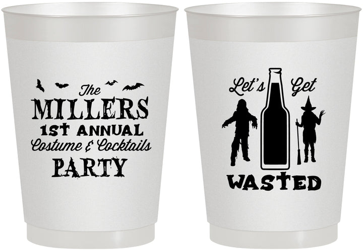 Personalized Halloween 10 oz Frosted Cups - Werewolf Witch | 250039
