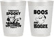 Personalized Halloween 10 oz Frosted Cups - Boos And Booze | 250041