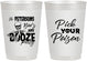 Personalized Halloween 10 oz Frosted Cups - Boos And Booze | 250054