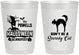 Personalized Halloween 10 oz Frosted Cups - Scaredy Cat | 250055