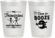 Personalized Halloween 10 oz Frosted Cups - Boos And Booze | 250058