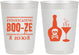 Personalized Halloween 10 oz Frosted Cups - Booze Wine | 250060