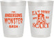 Personalized Halloween 10 oz Frosted Cups - Werewolf Monster | 250064