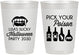 Personalized Halloween 10 oz Frosted Cups - Pick Your Poison | 250065