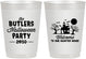 Personalized Halloween 10 oz Frosted Cups - Haunted House | 250073