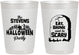 Personalized Halloween 10 oz Frosted Cups - Eat Drink Be Scary | 250074