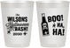 Personalized Halloween 10 oz Frosted Cups - Boo Skeleton | 250078