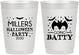 Personalized Halloween 10 oz Frosted Cups - Bat | 250081