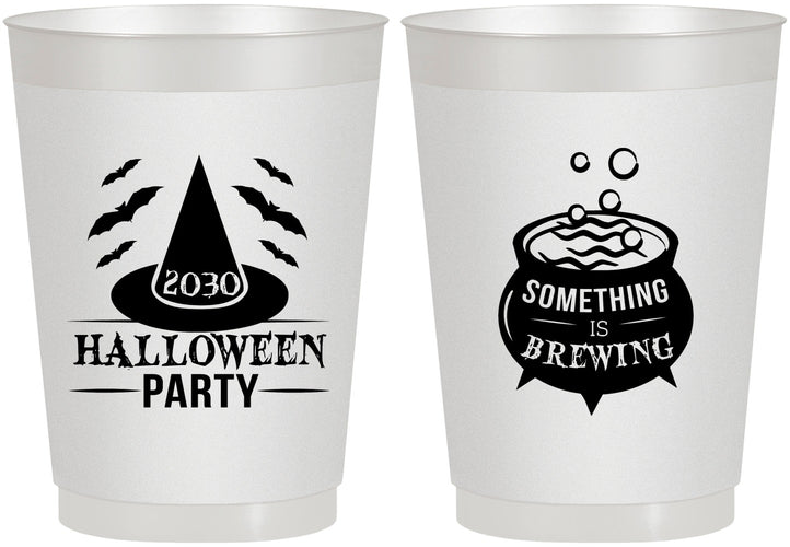 Personalized Halloween 10 oz Frosted Cups - Witch | 250085