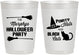 Personalized Halloween 10 oz Frosted Cups - Black Cats | 250087