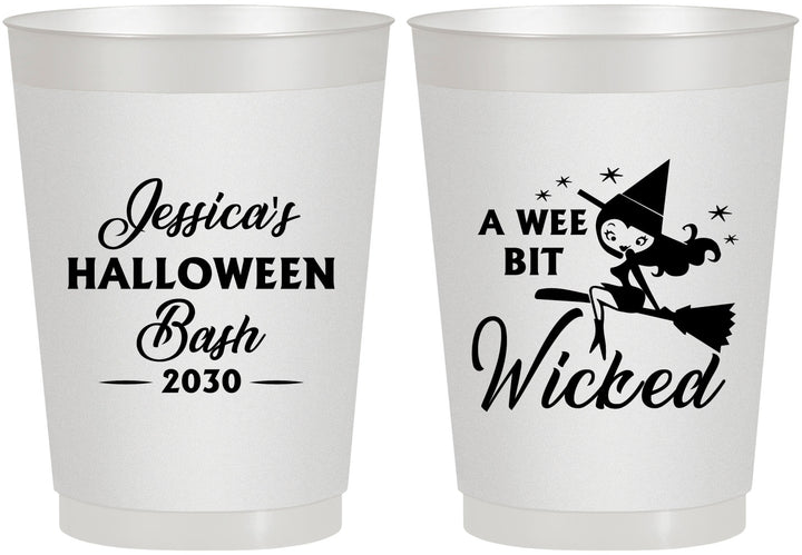 Personalized Halloween 10 oz Frosted Cups - Witch | 250091