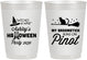 Personalized Halloween 10 oz Frosted Cups - Witch Broomstick | 250098