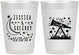 Personalized Wedding 10 oz Frosted Cups - Telescope | 255
