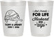 Personalized Wedding 10 oz Frosted Cups - Best Friends For Life | 256