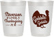 Personalized Thanksgiving 10 oz Frosted Cups - Gobble Turkey | 260018