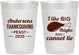 Personalized Thanksgiving 10 oz Frosted Cups - Big Thighs | 260023