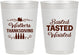 Personalized Thanksgiving 10 oz Frosted Cups - Basted Tasted Waisted | 260027