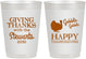 Personalized Thanksgiving 10 oz Frosted Cups - Gobble Gobble | 260040