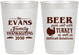 Personalized Thanksgiving 10 oz Frosted Cups - Turkey | 260042
