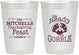 Personalized Thanksgiving 10 oz Frosted Cups - Turkey Gobble | 260049