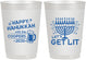 Personalized Hanukkah 10 oz Frosted Cups - Lets Get Lit | 270021