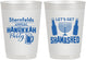 Personalized Hanukkah 10 oz Frosted Cups - Menorah | 270026