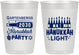 Personalized Hanukkah 10 oz Frosted Cups - Menorah | 270027