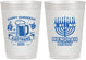 Personalized Hanukkah 10 oz Frosted Cups - Menorah | 270028