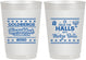 Personalized Hanukkah 10 oz Frosted Cups - Matzo Balls | 270029