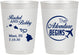 Personalized Wedding 10 oz Frosted Cups - The Adventure Begins | 278