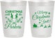 Personalized Christmas 10 oz Frosted Cups - Reindeer | 280005