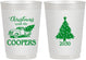 Personalized Christmas 10 oz Frosted Cups - Naughty Af | 280025