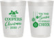 Personalized Christmas 10 oz Frosted Cups - Tis The Season | 280027