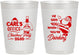 Personalized Christmas 10 oz Frosted Cups - Santa Claus | 280028