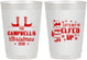 Personalized Christmas 10 oz Frosted Cups - Lets Get Elfed Up | 280038