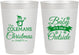 Personalized Christmas 10 oz Frosted Cups - Cold Outside | 280043