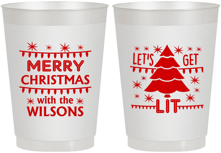 Personalized Christmas 10 oz Frosted Cups - Nutcracker | 280052