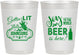 Personalized Christmas 10 oz Frosted Cups - Wine | 280055