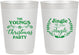 Personalized Christmas 10 oz Frosted Cups - Jingle Til You Jingle | 280063