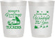 Personalized Christmas 10 oz Frosted Cups - Season Greetings | 280071
