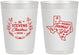 Personalized Christmas 10 oz Frosted Cups - Texmas Yall | 280074