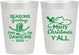 Personalized Christmas 10 oz Frosted Cups - Texas | 280077