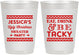 Personalized Christmas 10 oz Frosted Cups - Eat Drink Tacky | 280082