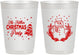 Personalized Christmas 10 oz Frosted Cups - Snowman | 280096