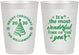 Personalized Christmas 10 oz Frosted Cups - Wonderful Time For A Beer | 280099