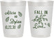 Personalized Wedding 10 oz Frosted Cups - Fall In Love | 283