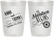 Personalized Wedding 10 oz Frosted Cups - The Adventure Begins | 284