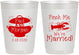 Personalized Wedding 10 oz Frosted Cups - Crawfish Boil | 288