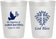 Personalized Baptism 10 oz Frosted Cups - God Bless | 290007